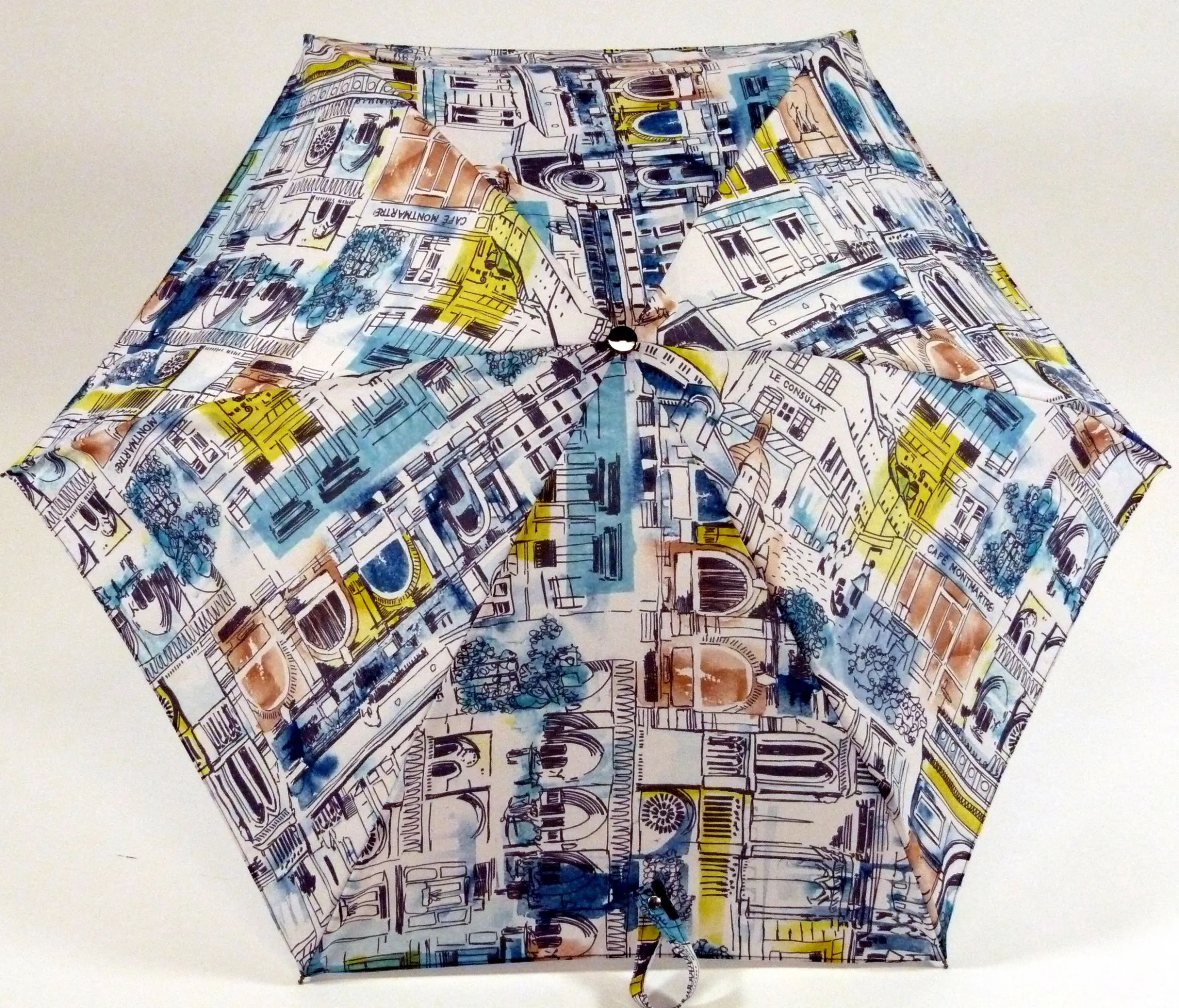 Guy De Jean 3028 "Fantaisie" Bleu Pliant